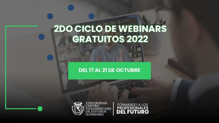 2do Ciclo De Webinars Gratuitos 2022 Del 17 Al 21 De Octubre - UNICEPES